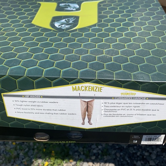Cabala’s Hodgman rubber waders tall sz9 Mackenzie